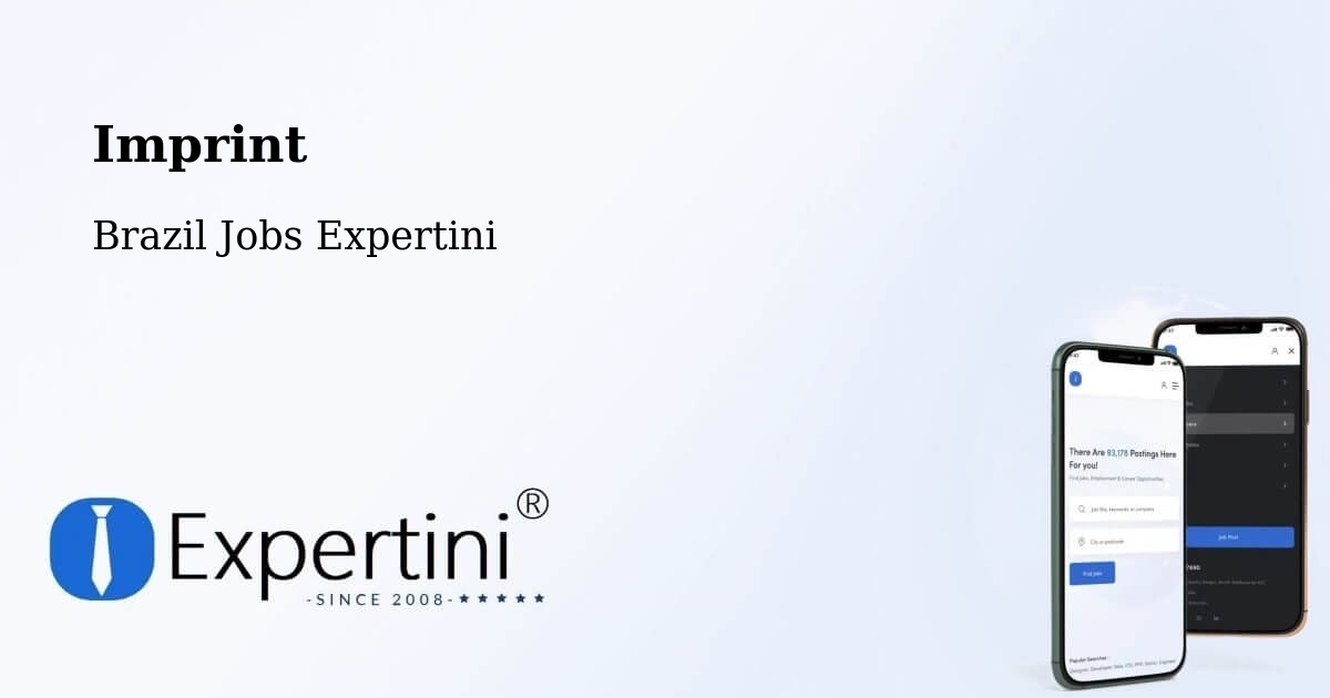 Imprint - Brazil Jobs Expertini